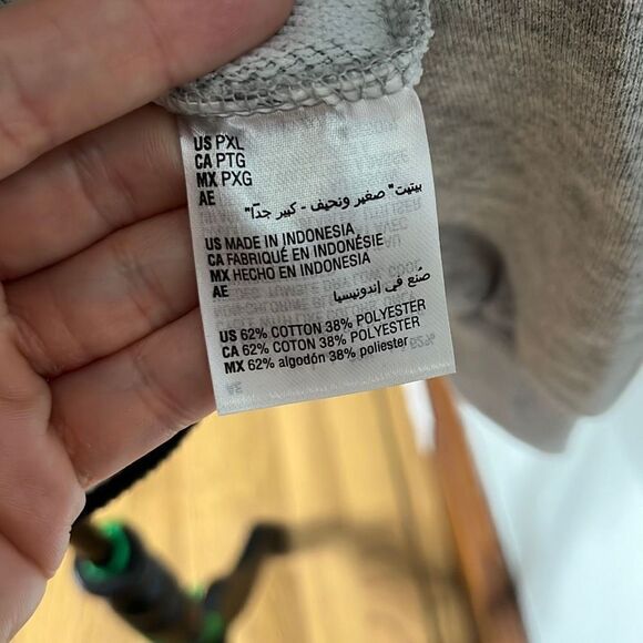 INC International Concepts Womens Sweatshirt Gray Size Extra Large NWT - Picture 8 of 9